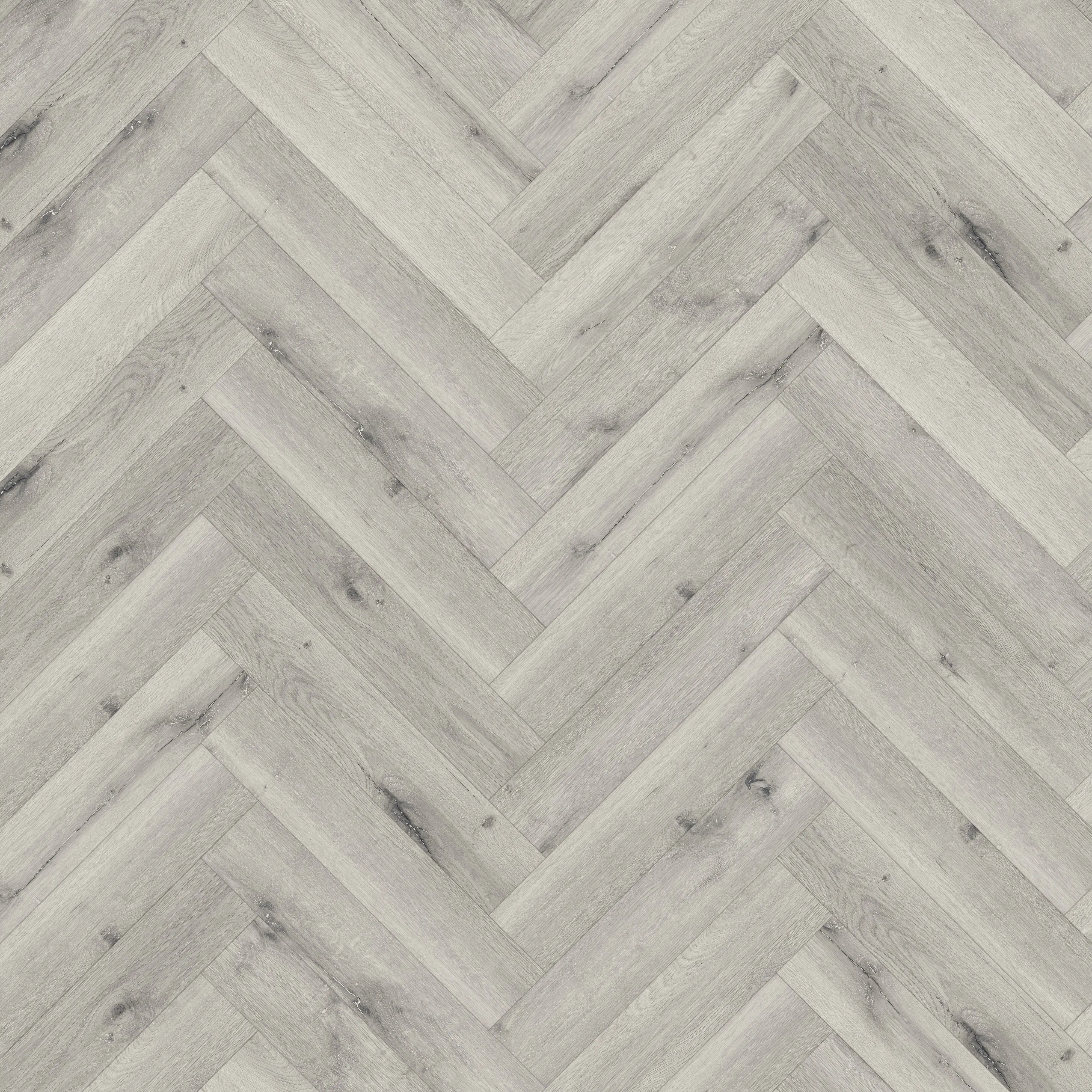 Stretford Grey Oak 5mm SPC Herringbone