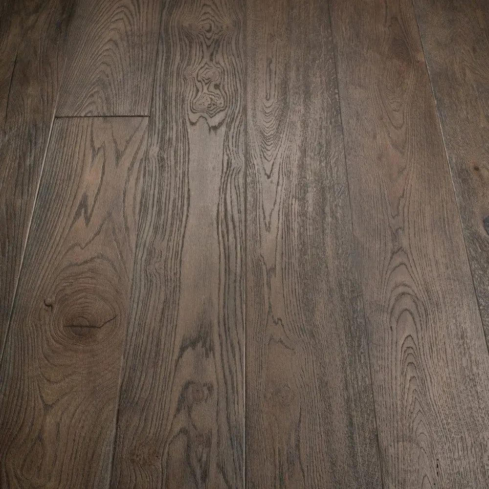 Black Distressed Oak 15mm X 220mm Engineered Oak