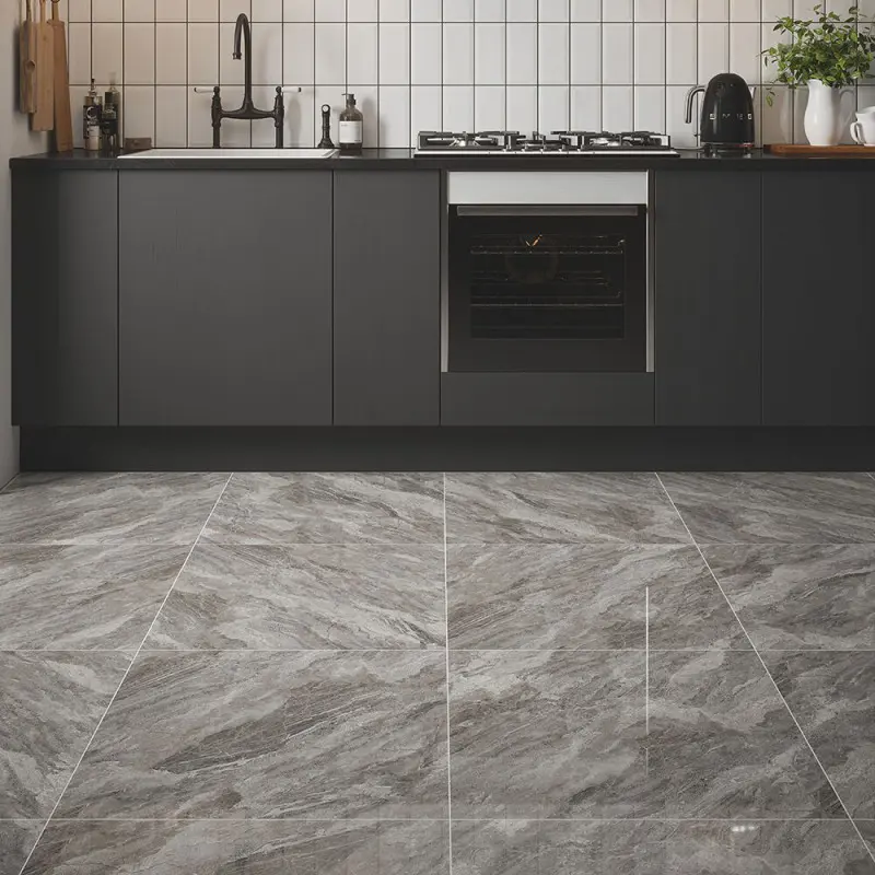 Ashton Grey Polished Tile 600x600mm