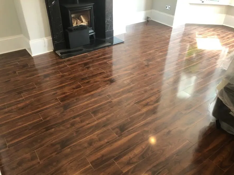 Dark American Walnut High Gloss 12mm