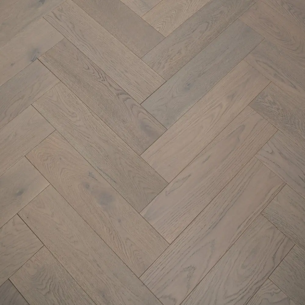 Grey Oak Herringbone 14mm Click