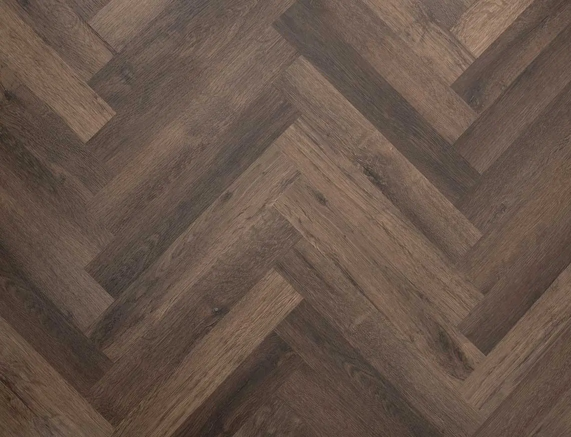 Cuban Walnut 2mm Herringbone LVT
