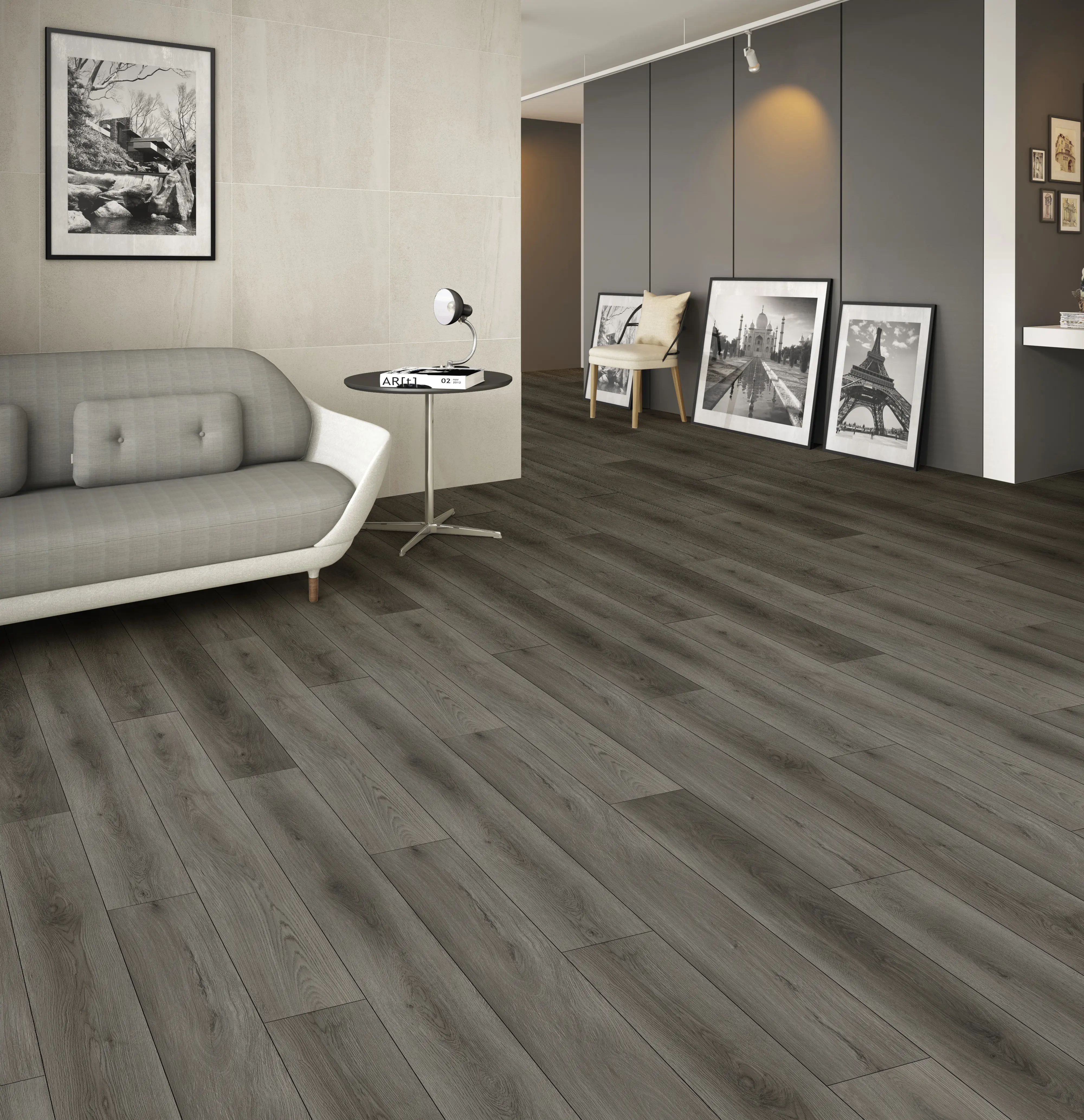 Nebraska Grey Oak Dryback LVT