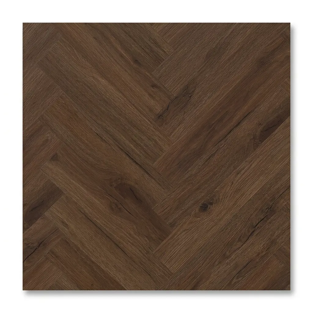 Alaskan Dark Oak Herringbone Premium 3mm LVT