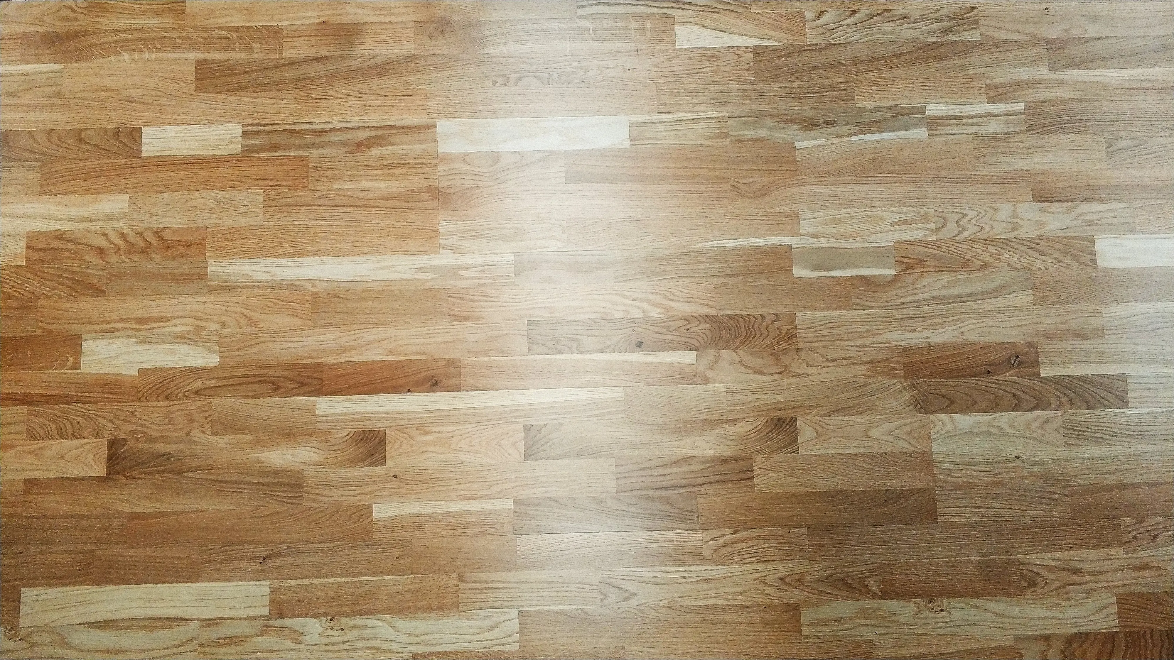14mm x 207mm 4 Strip Lacquered Oak