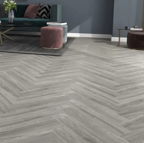 Nordic Grey Oak 5.2mm SPC Herringbone Clik