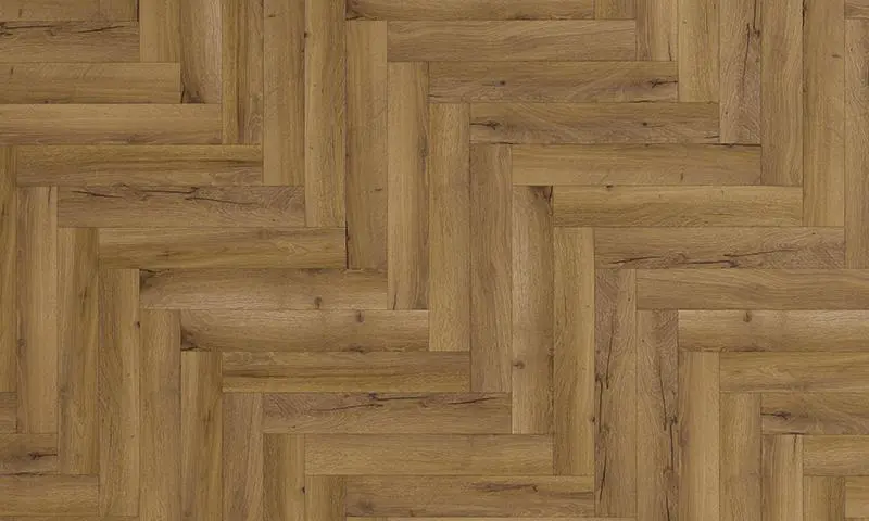 Cottage Oak 8mm Laminate Herringbone