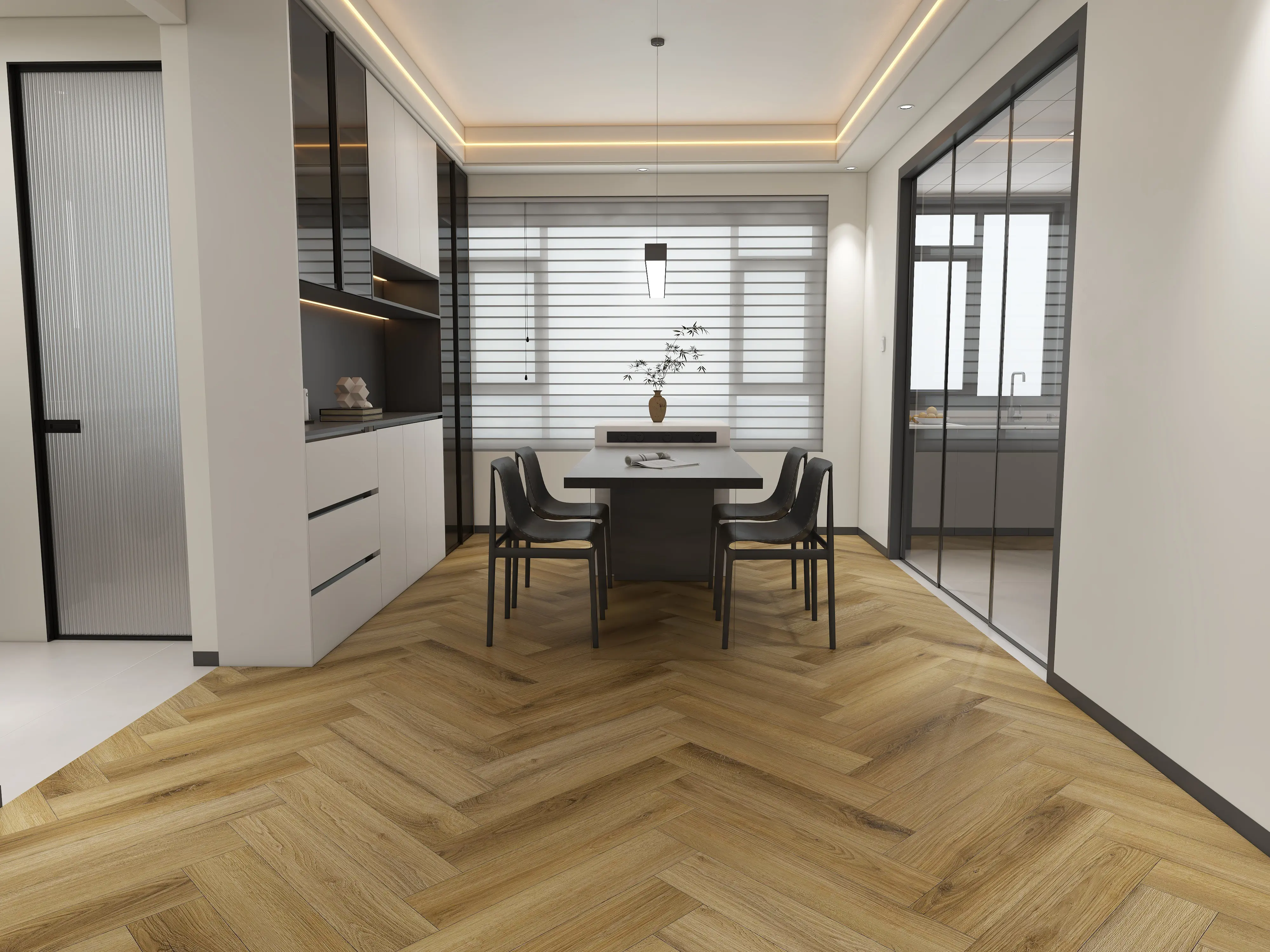 Californian Oak Herringbone Premium 3mm LVT