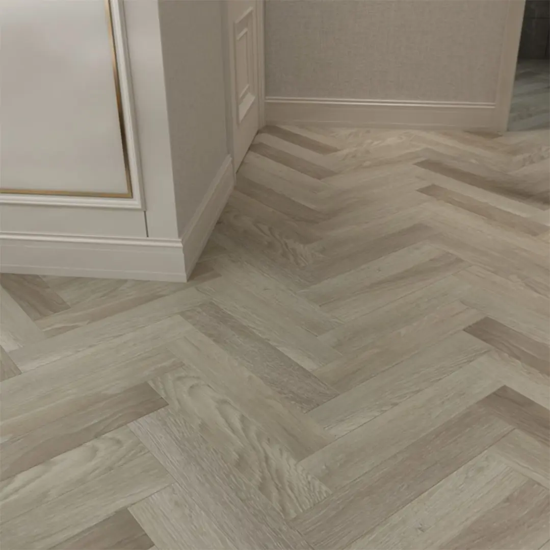 Limed Oak 5mm SPC Herringbone Click