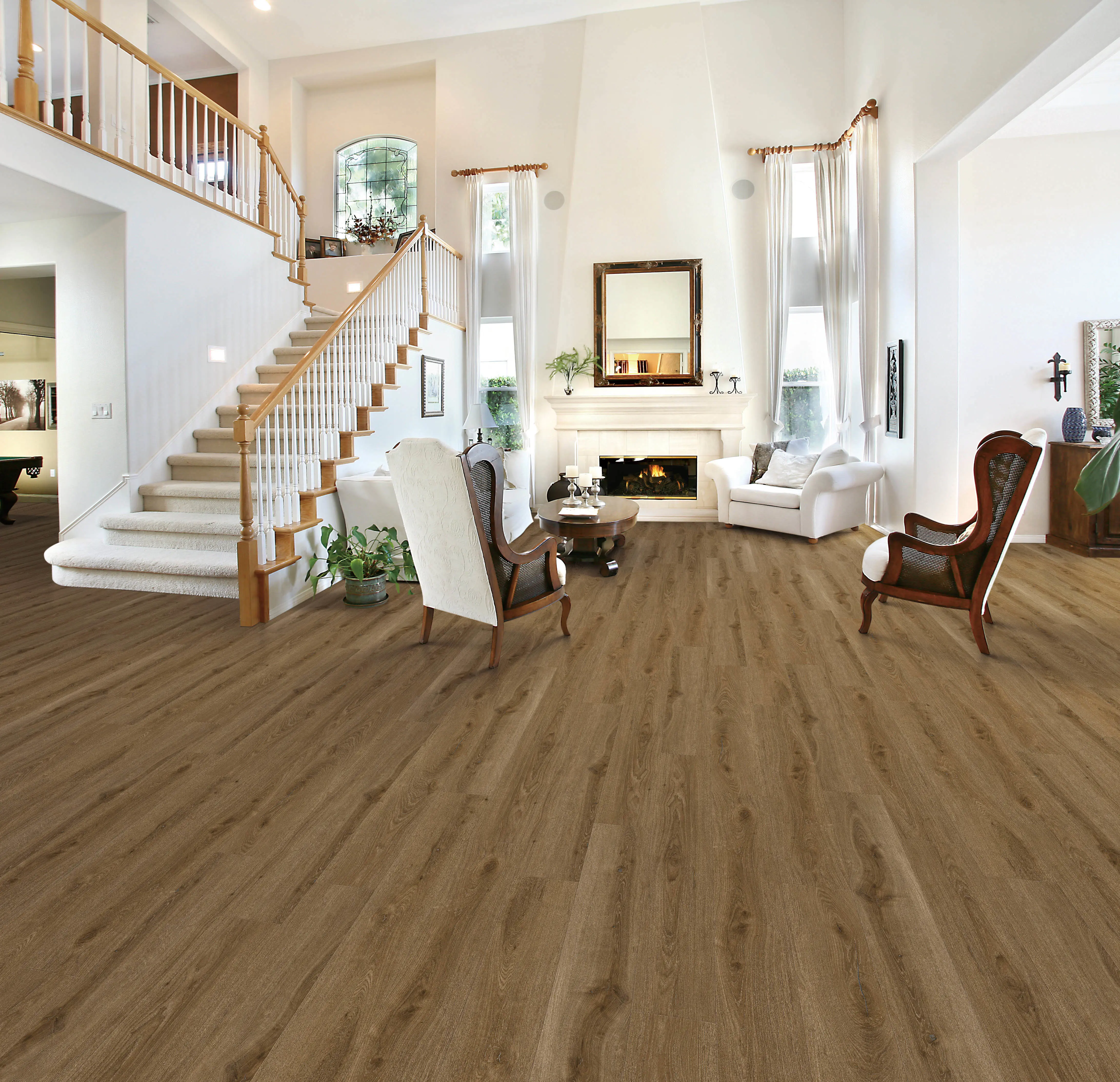 Dark Chestnut Oak Premium 6.0 SPC Vinyl Click