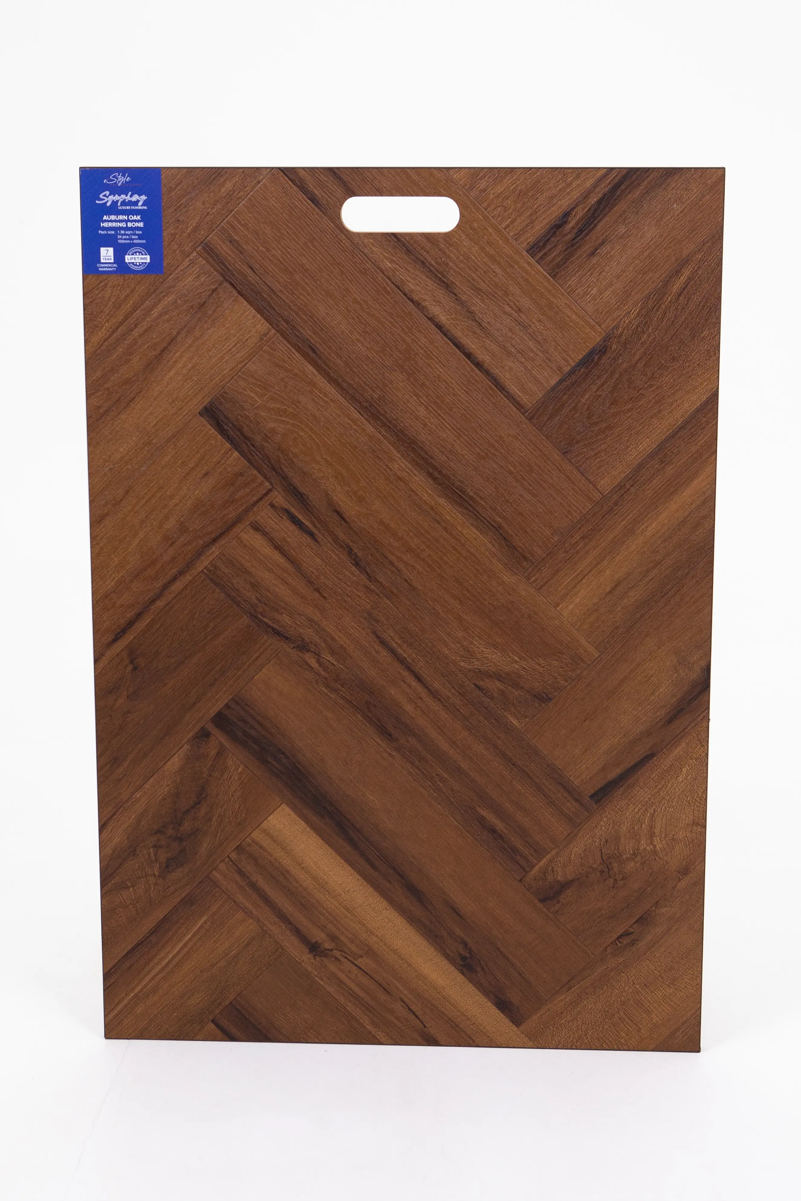 Abury Oak 2.5mm Herringbone LVT Dryback