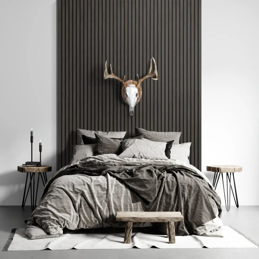 Rich Grey Acousitc 24mm Wall Panel - 600x2600mm