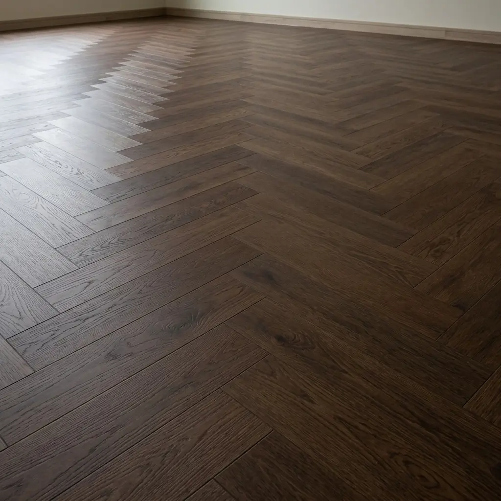 Truffle Walnut 6mm SPC Herringbone