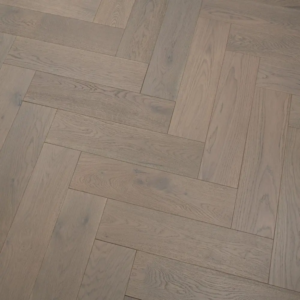 Grey Oak Herringbone 14mm Click