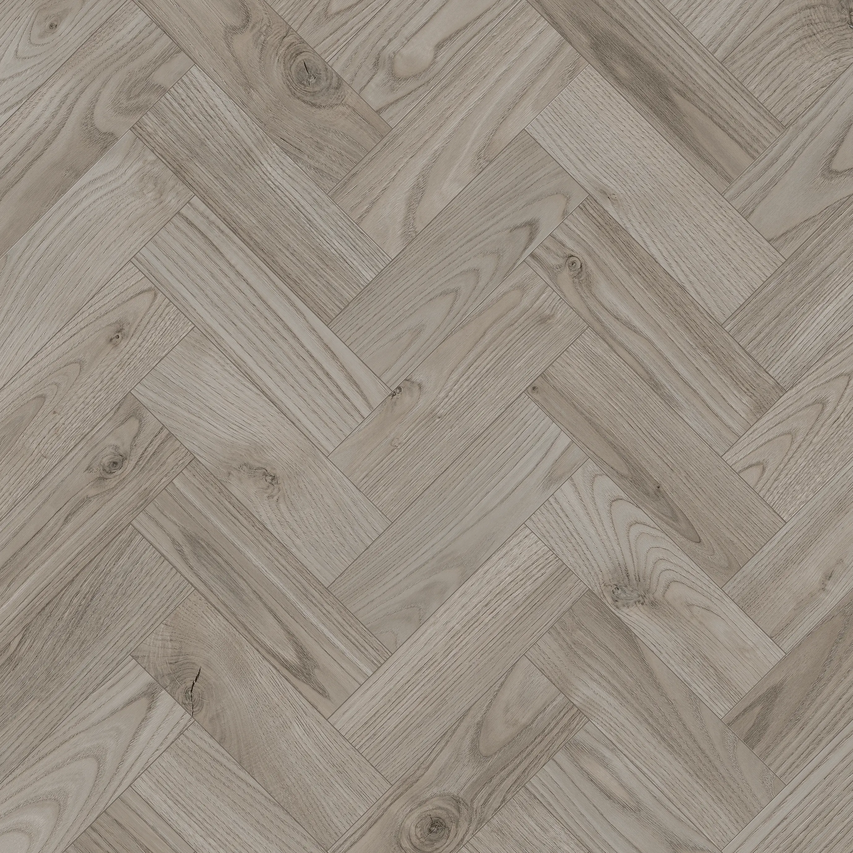Smoked Oak Herringbone Dryback LVT