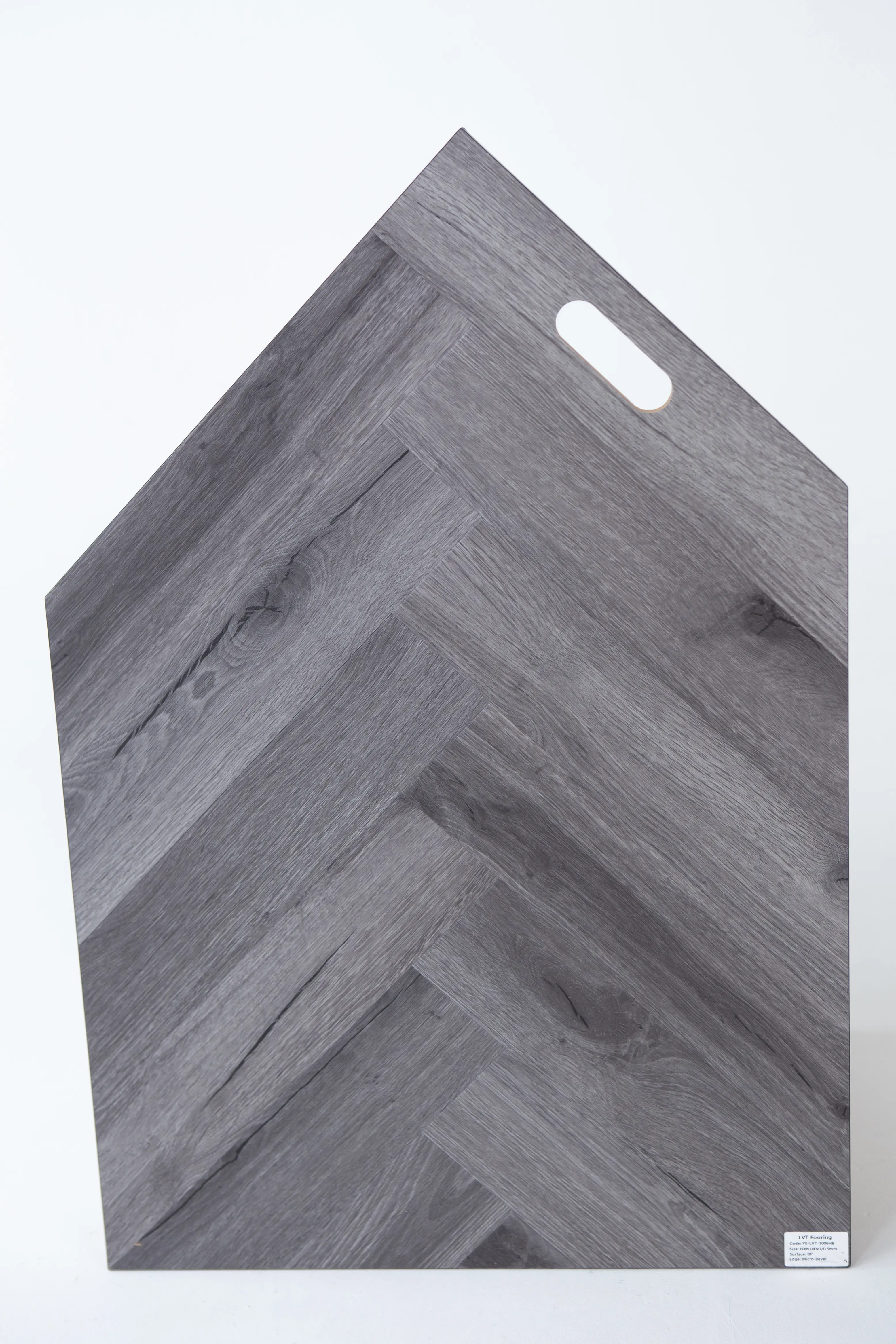 Grey Wood Oak Herringbone PREMIUM 3mm LVT 