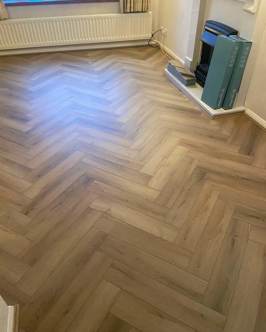 Barley Oak 5.2mm SPC Herringbone