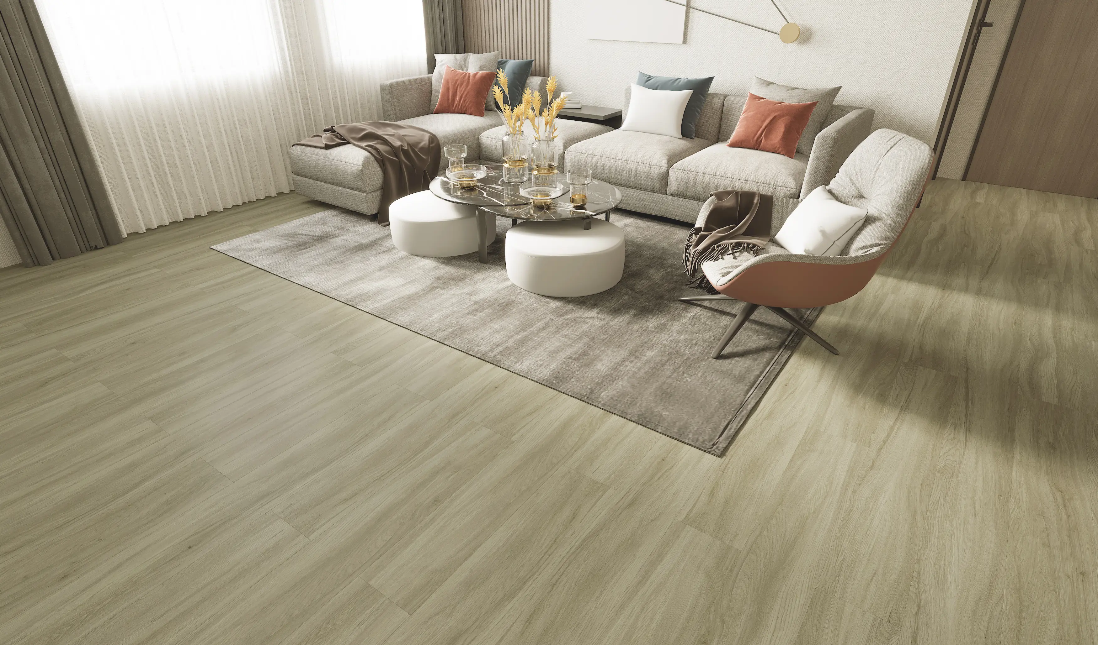 Natural Ash 5mm SPC Click