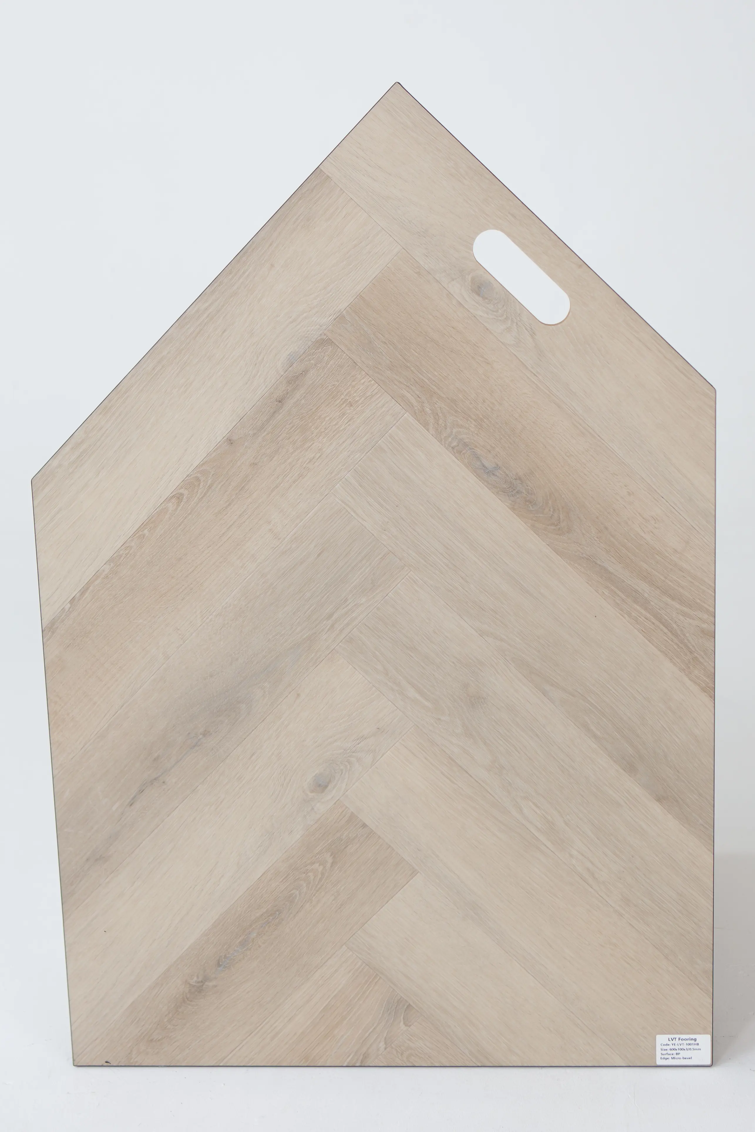 Washington Light Grey Herringbone PREMIUM 3mm LVT