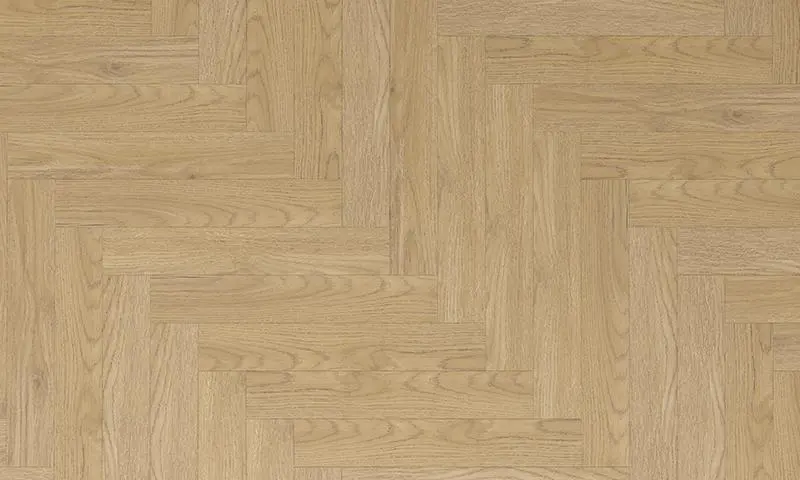 Light Bleached Oak 8mm Laminate Herringbone