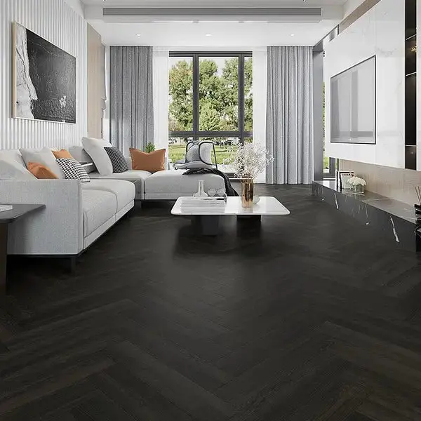 Old Charcoal Oak Herringbone 5.2mm SPC Click