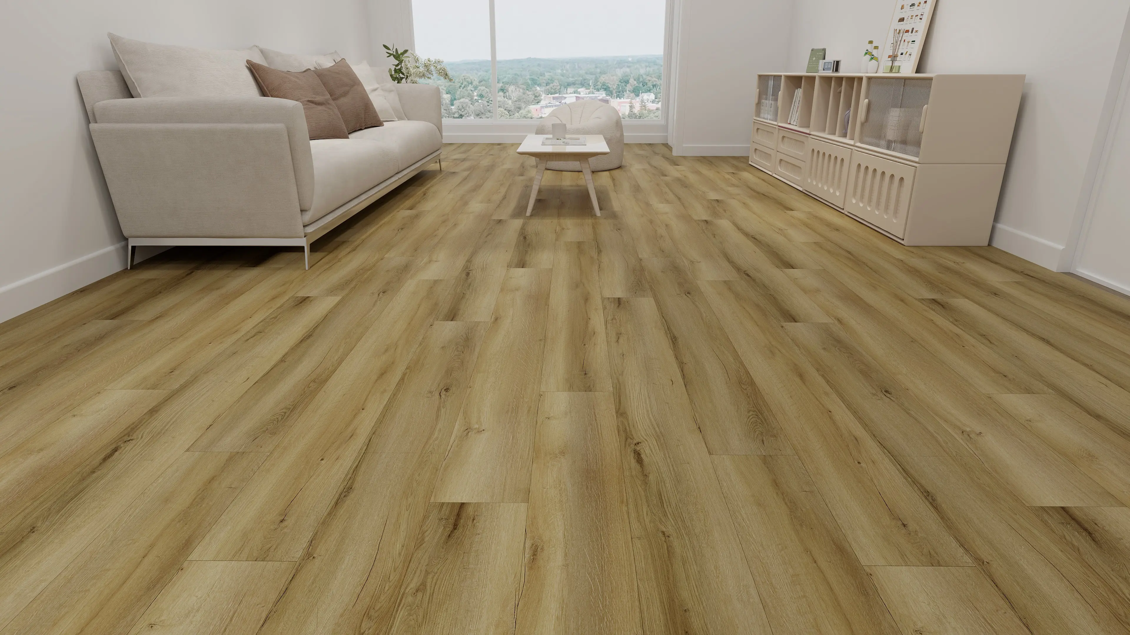 Straw Oak Premium 3mm LVT