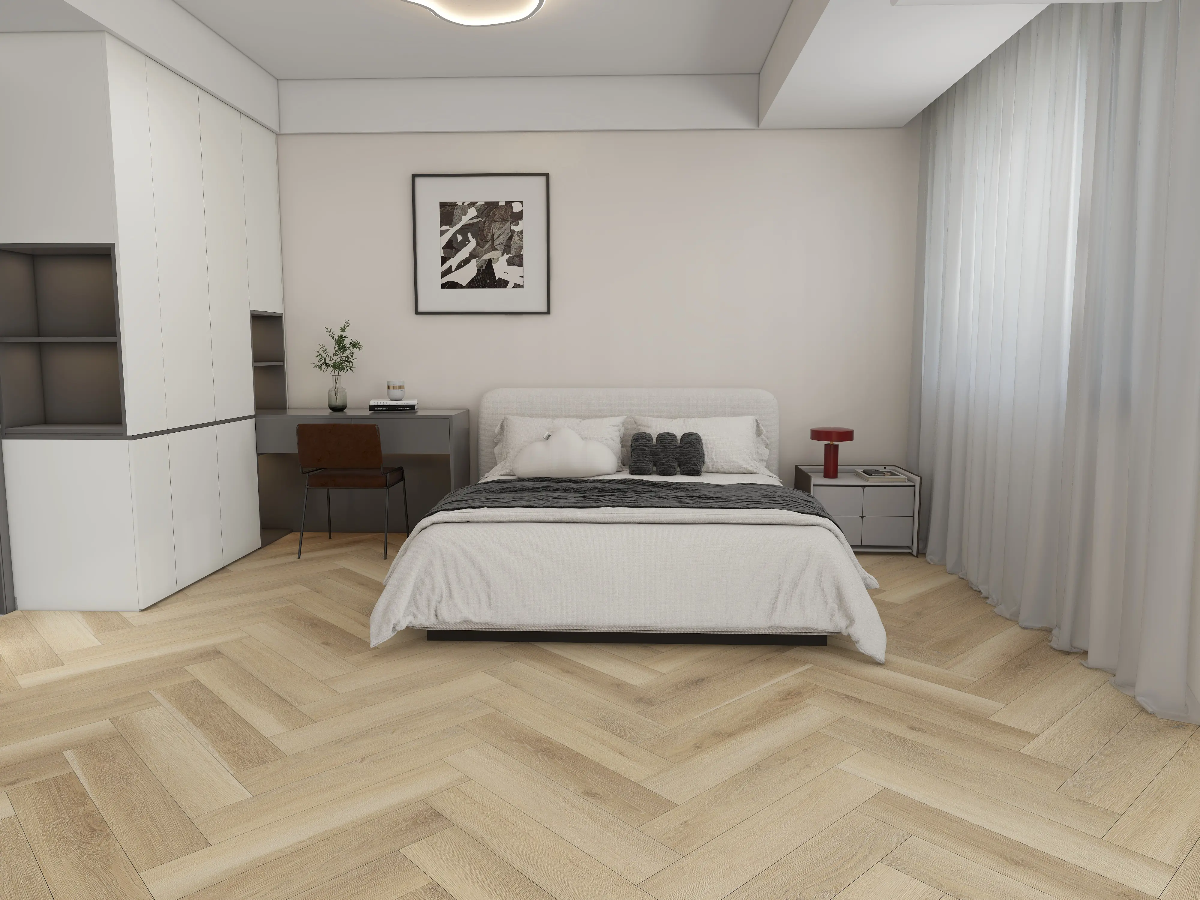 Scandinavian Oak Herringbone Premium 3mm LVT