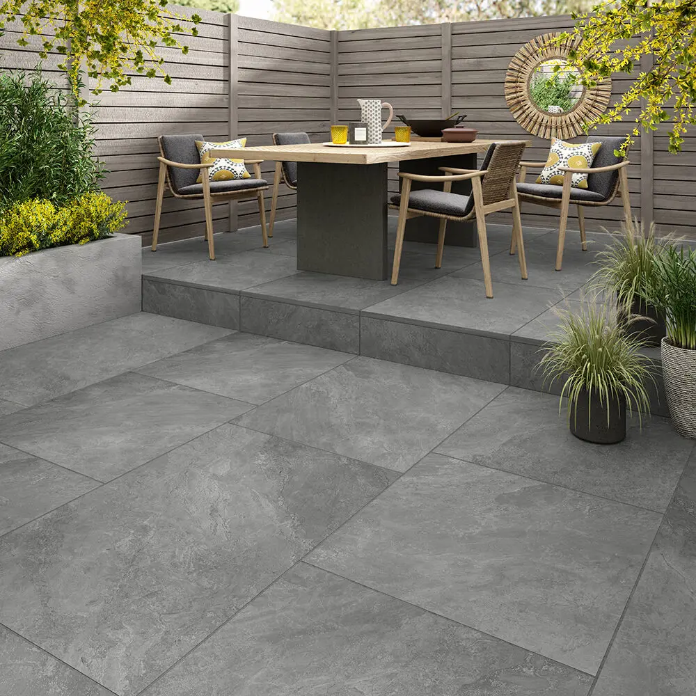 Regal Light Grey 600x600mm Outdoor 20mm Porcelain Tile