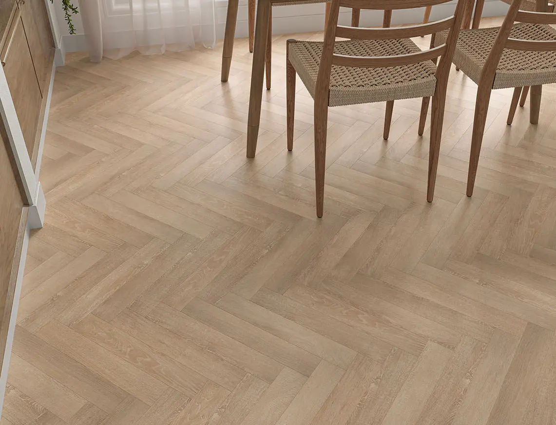 Autumn Chestnut 2mm Herringbone LVT