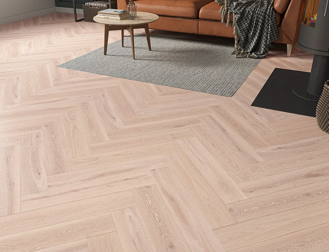 Lusk Oak 8mm Herringbone SPC Click