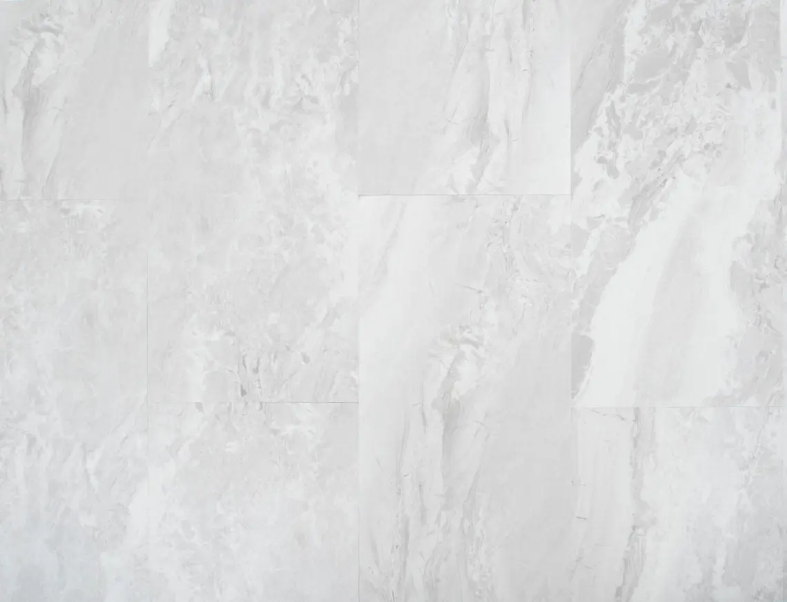 Pearl White 2mm Tile LVT