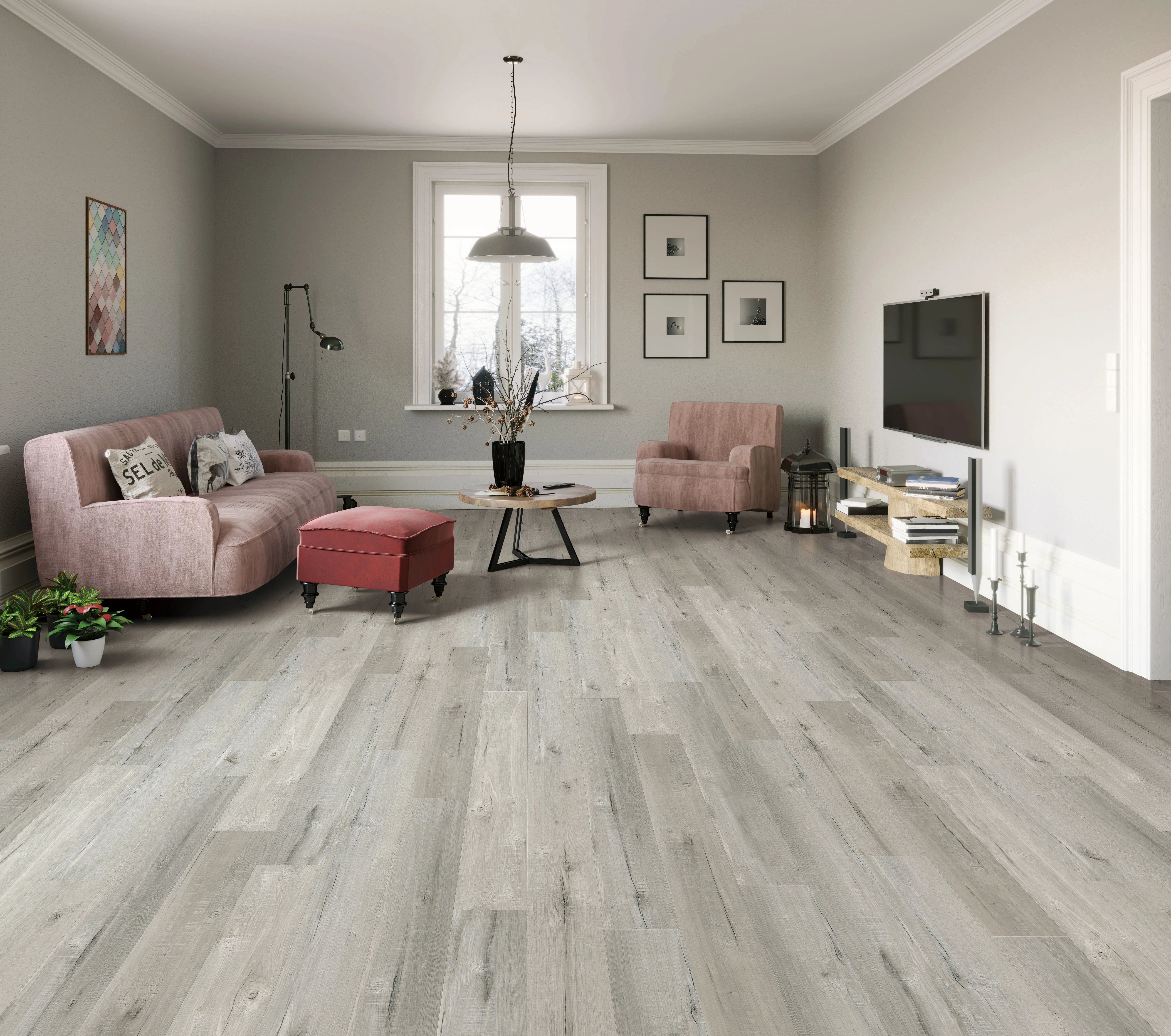 Chicago Grey Oak Premium 6.0 SPC Vinyl Click