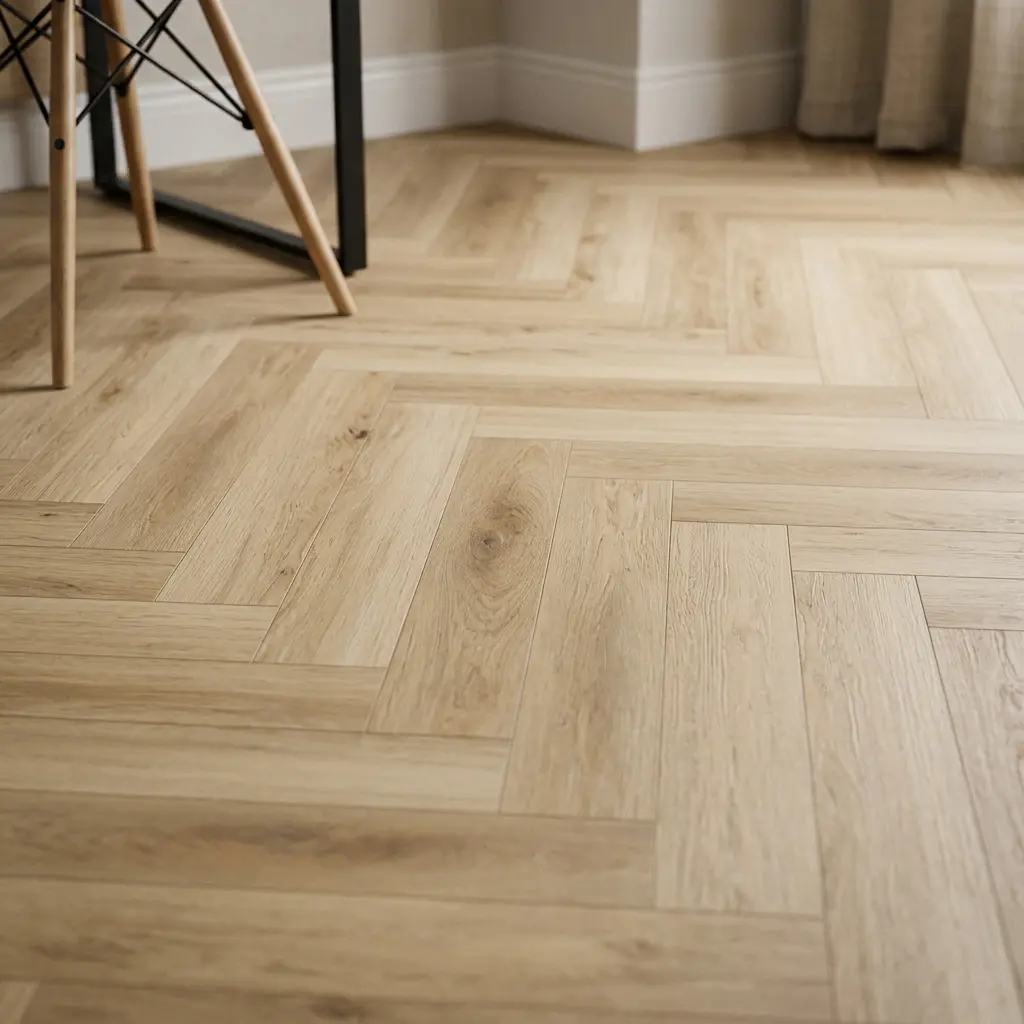 Delford Oak 6mm SPC Herringbone