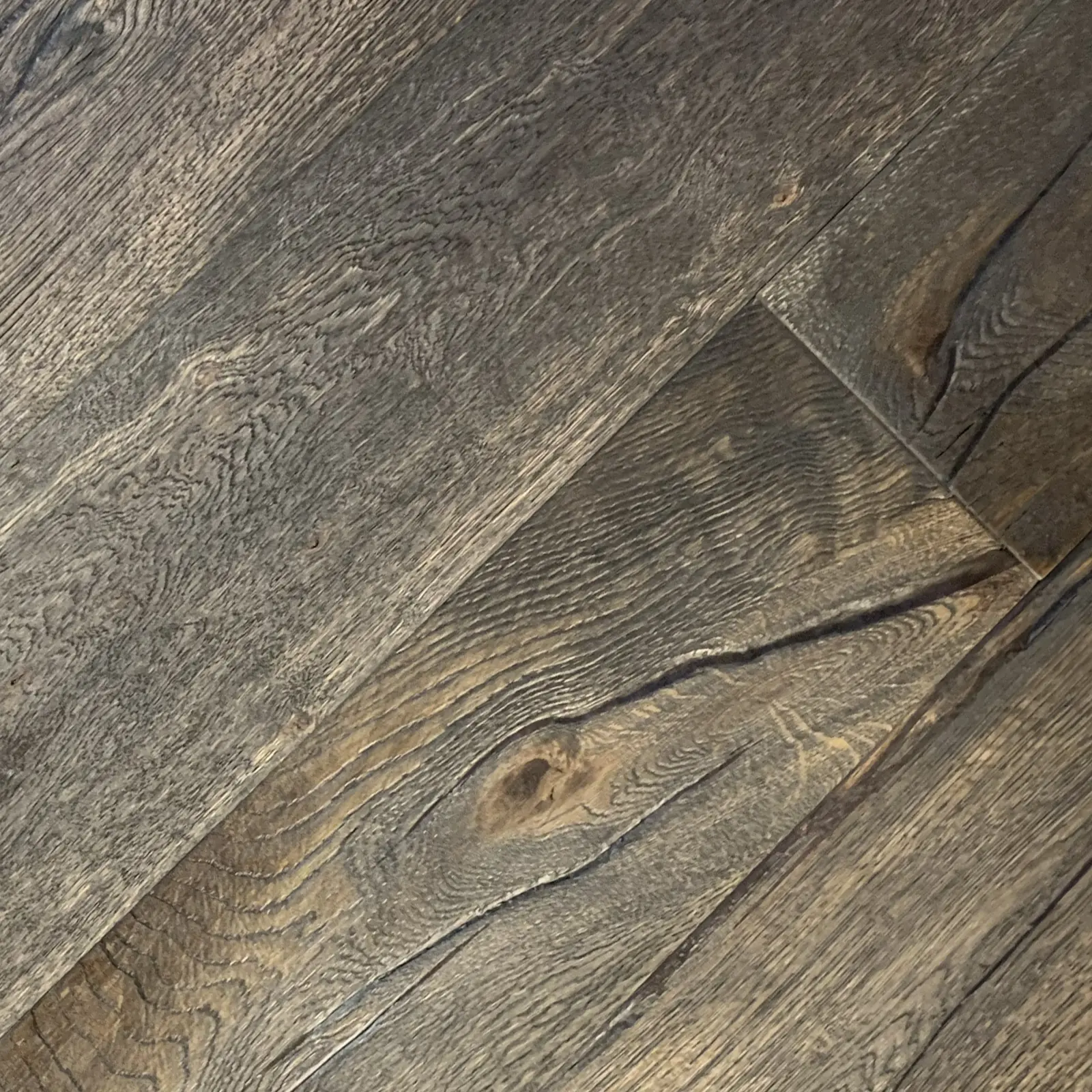Reaction Grey Putnam Premium 15mm Engineered Oak