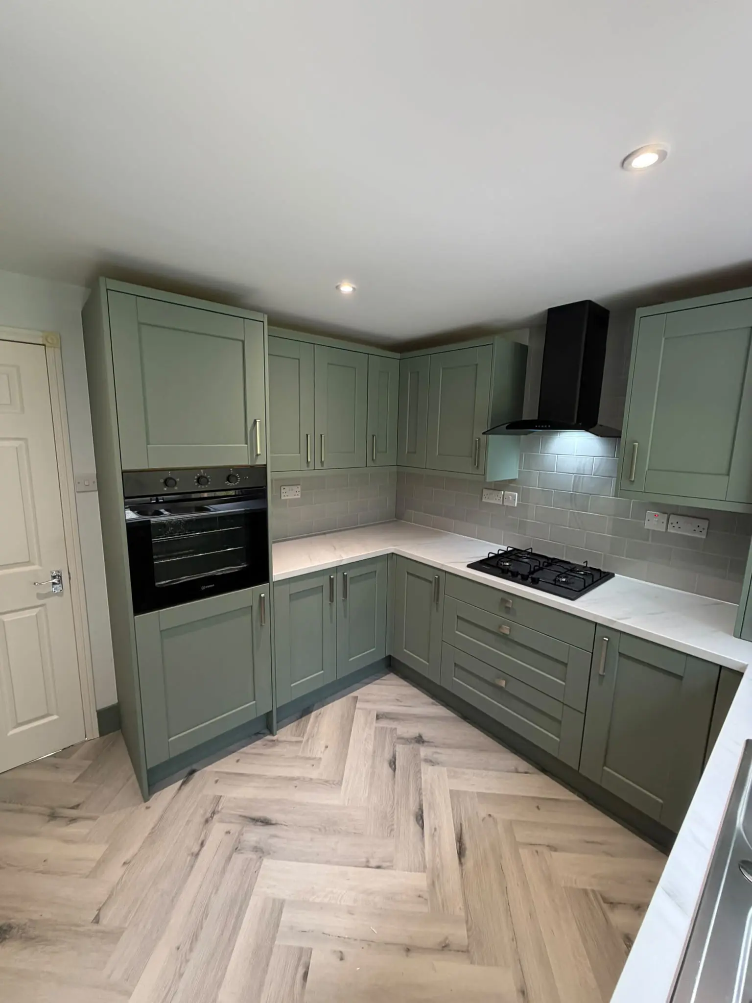 Stretford Grey Oak 6mm SPC Herringbone