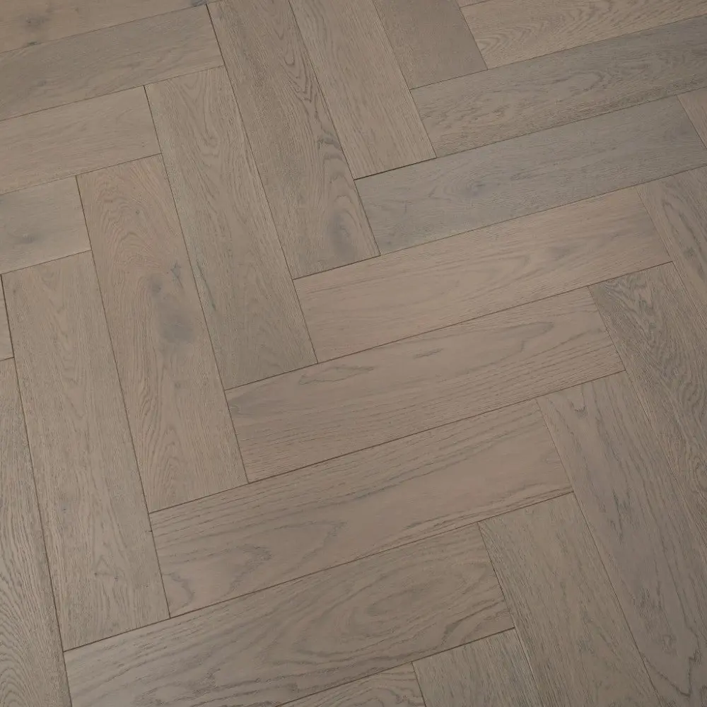 Grey Oak Herringbone 14mm Click