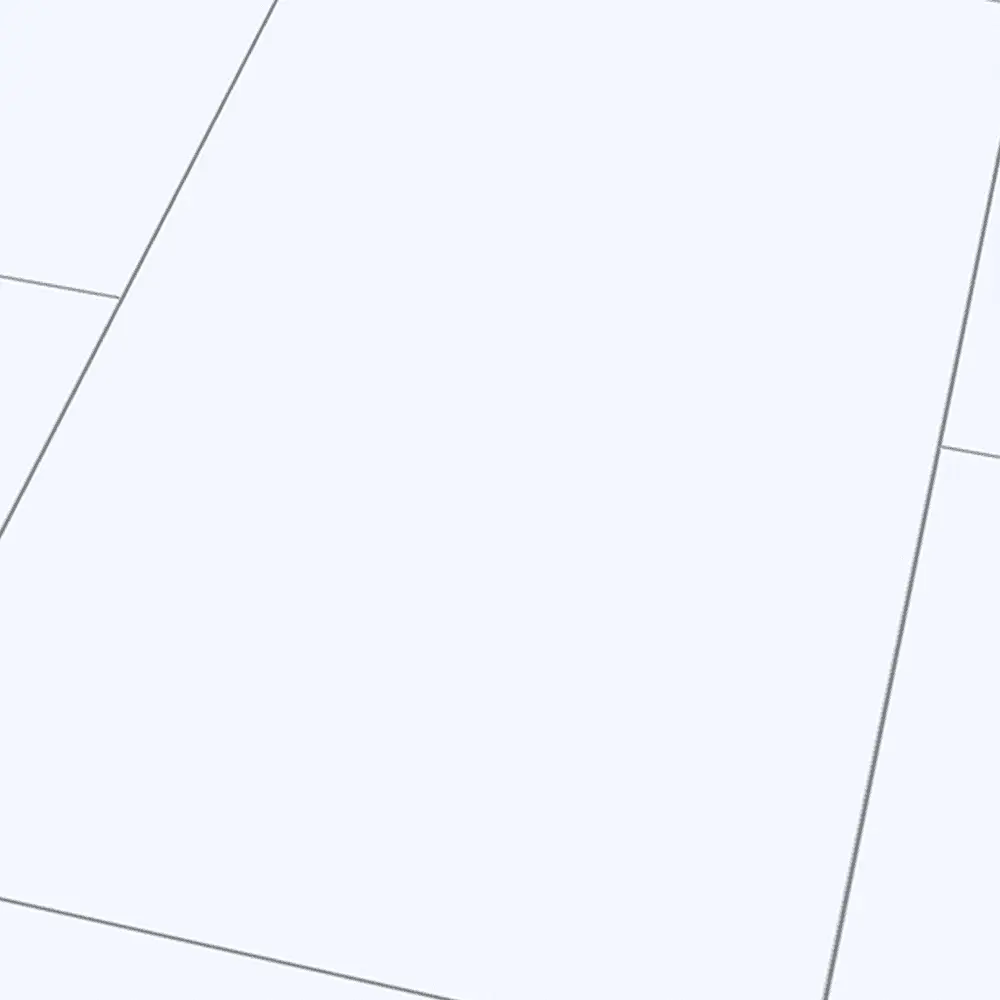 Pure White High Gloss Laminate Tile 8mm