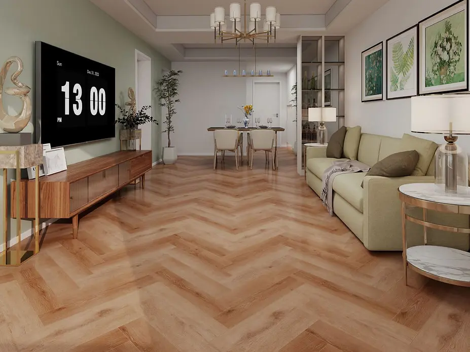 Autumn Oak Herringbone Premium 8mm SPC Click