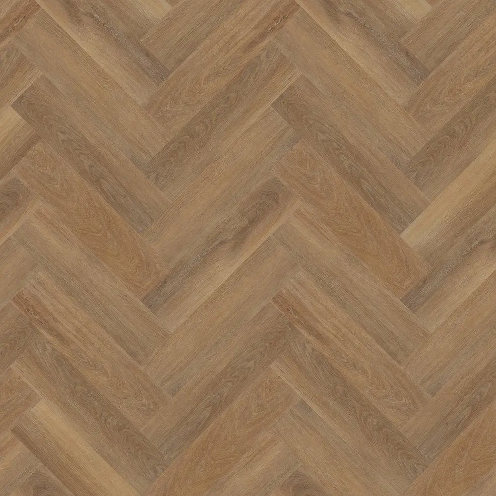 Natural Oak Herringbone Rigid Core 5mm SPC 5G Click
