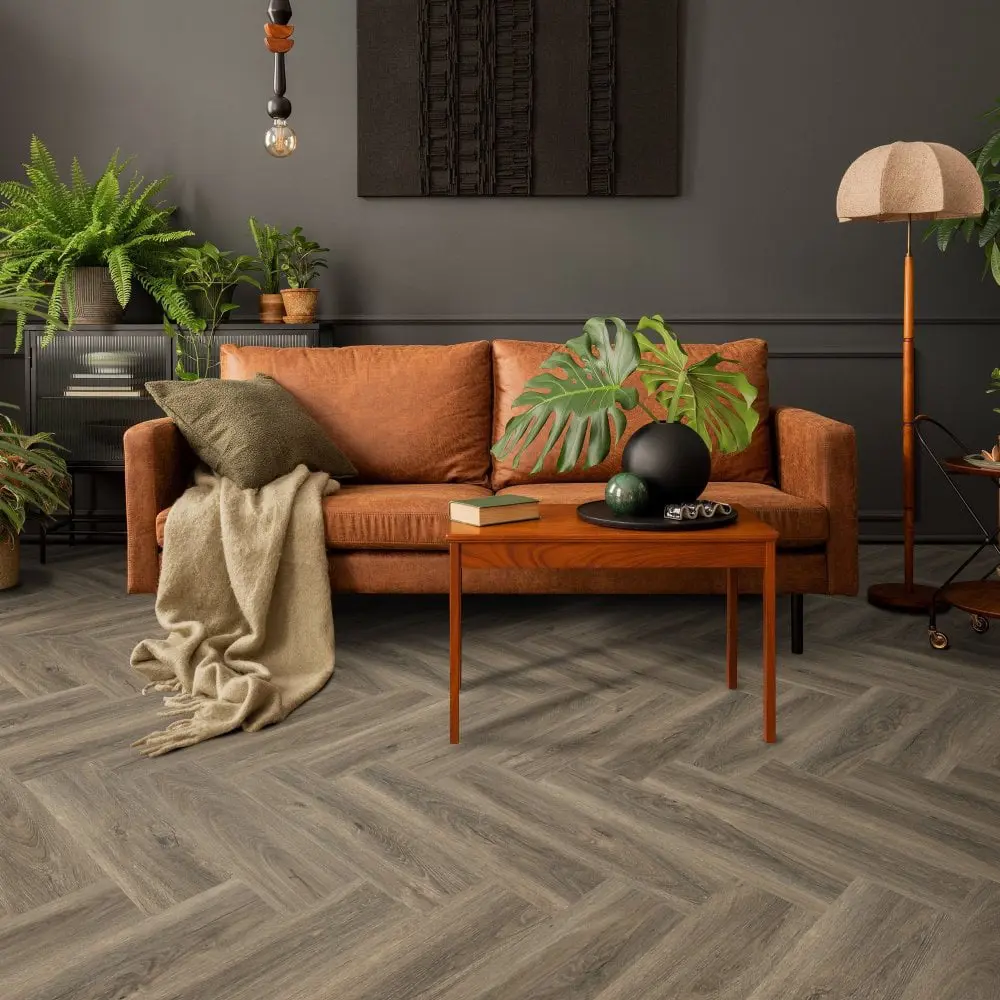 Boathouse Oak Herringbone Rigid Core 5mm SPC 5G Click