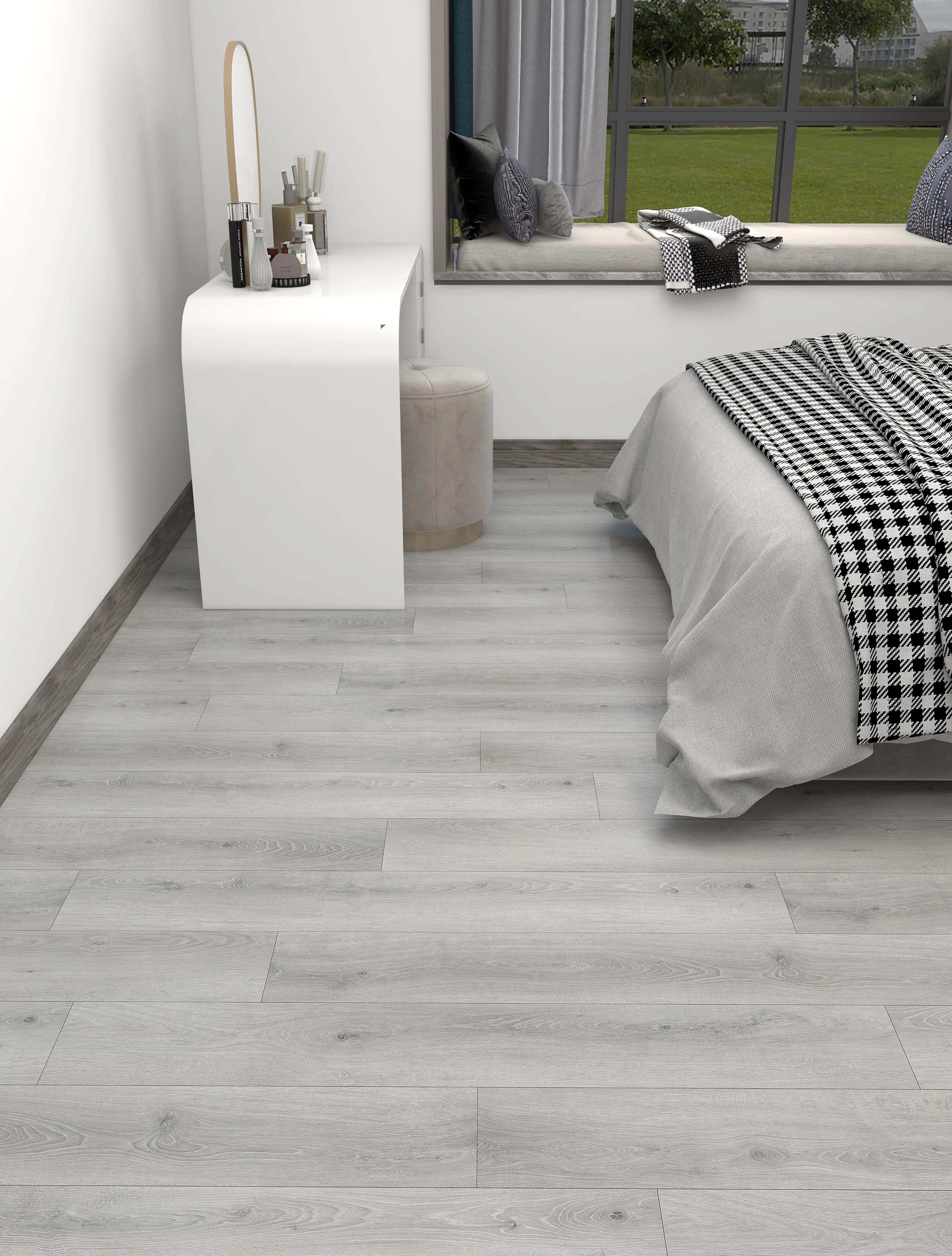 Cuban Light Grey Oak Dryback LVT