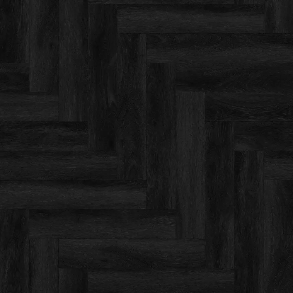 Carbon Black Herringbone Rigid Core 5mm SPC 5G Click