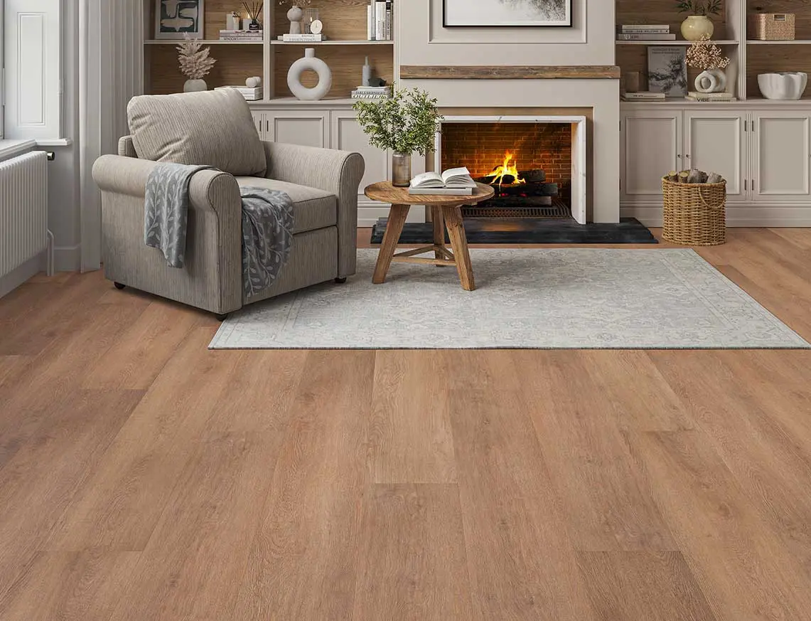 Manila Oak 3mm Wide Plank LVT