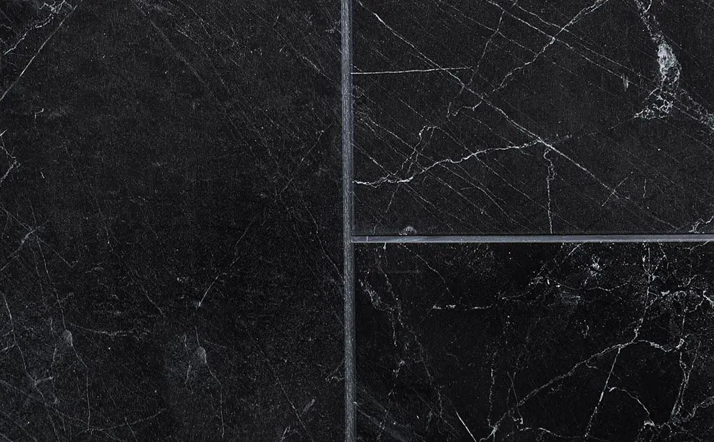 Pre Grouted Graphite Marble 5.5mm SPC Click Tile