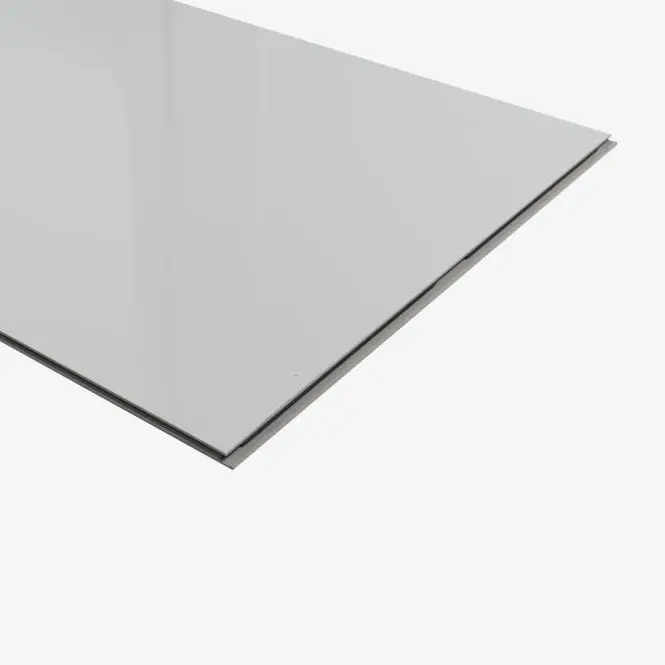 High Gloss Grey Tile 6mm SPC Click