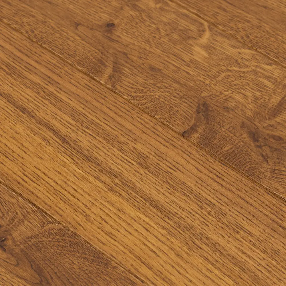 Chevron Honey Oak Matt Lacquered Engineered Oak