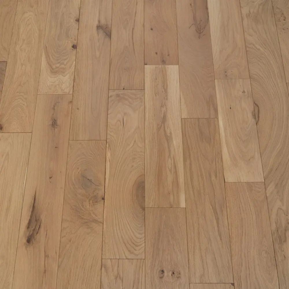 Invisible Oak 10mm X 125mm Brushed & Matt Lacquered Engineered Oak