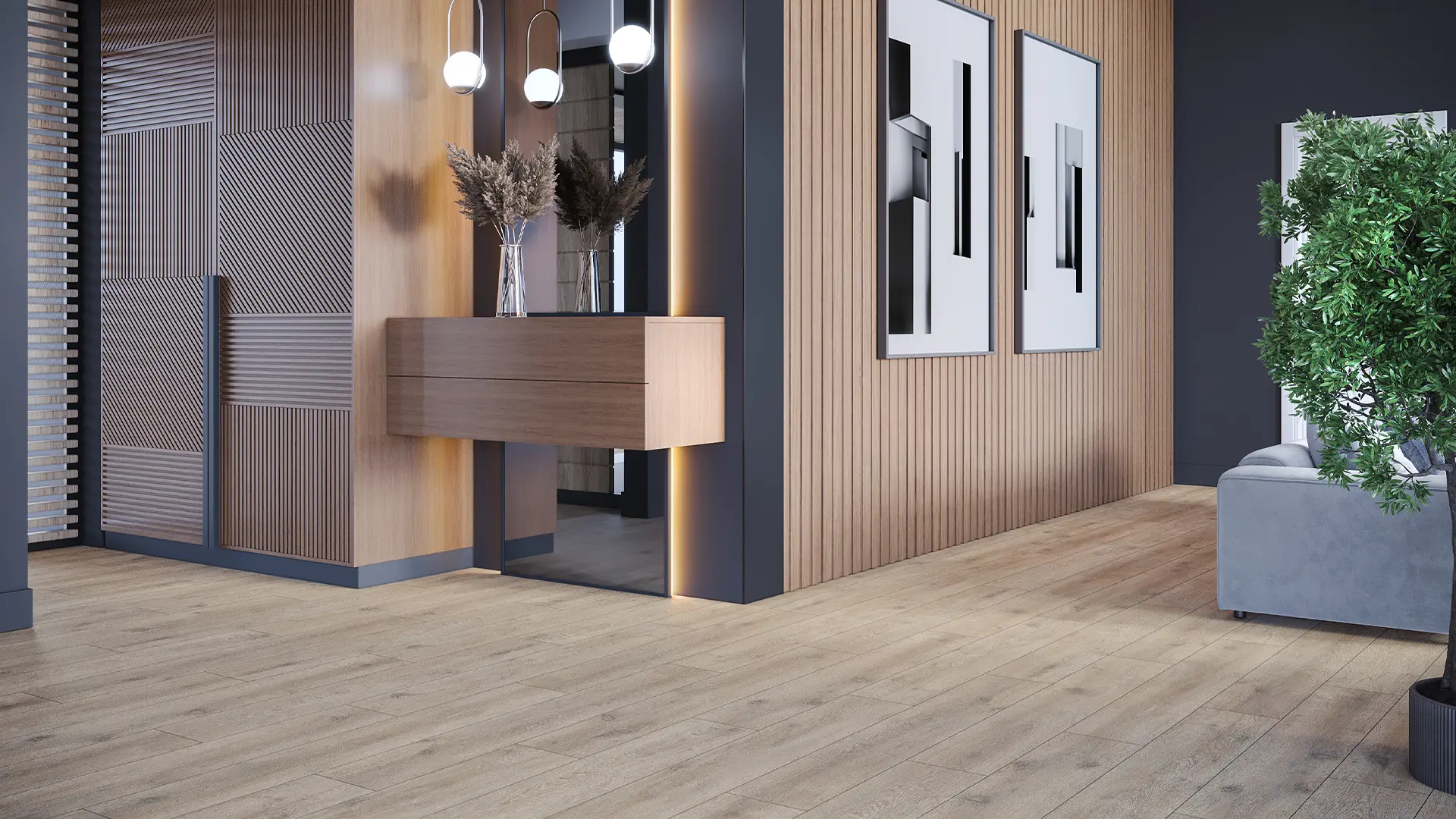 Morton Oak 8mm Laminate