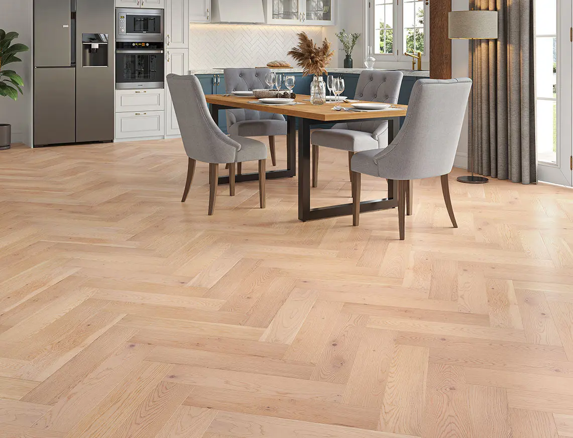 Salton Engineered Oak Herringbone 15mm