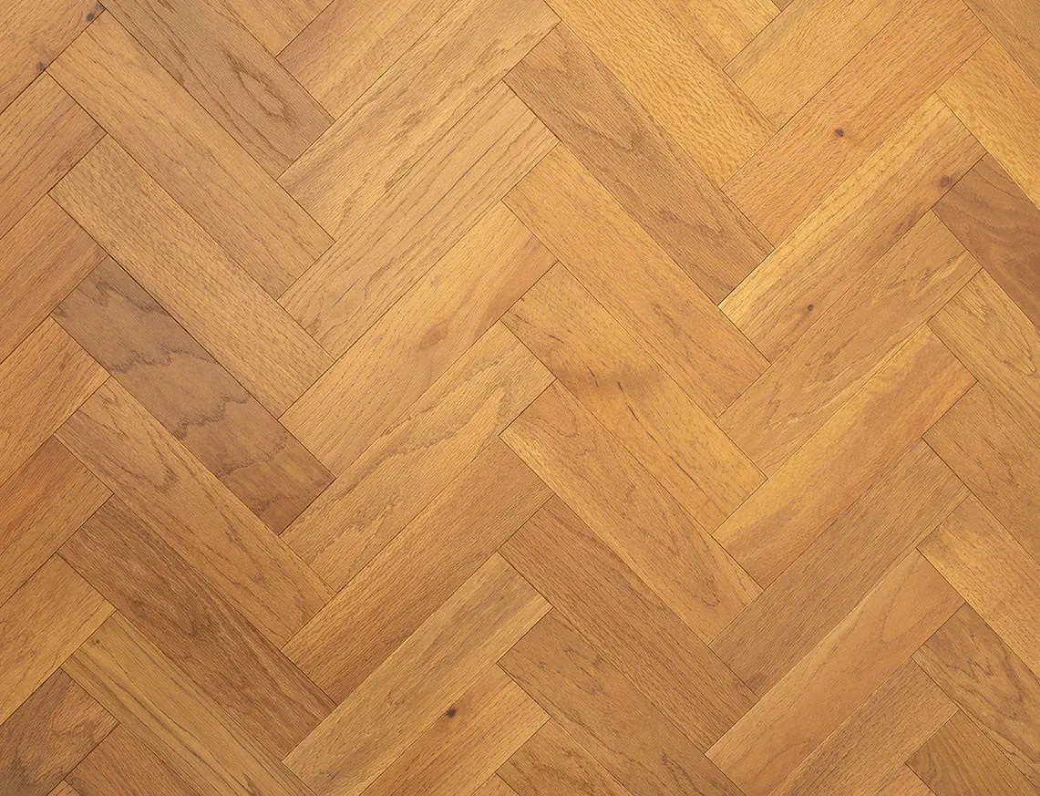 Embered 10mm Engineered Oak Herringbone